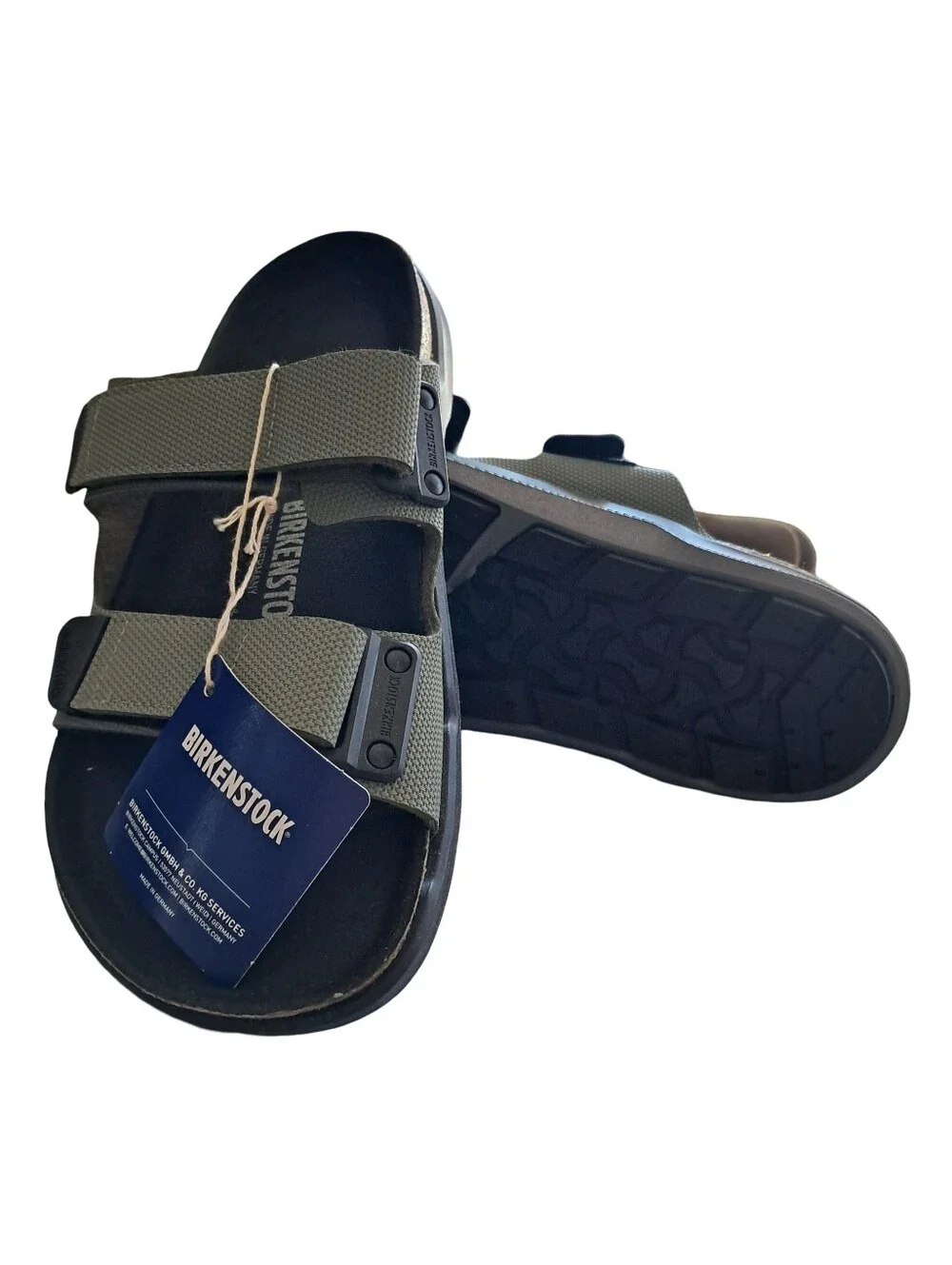 Birkenstock Atacama Men's Sandals Size 10 Regular Fit NEW Futura Khaki Green